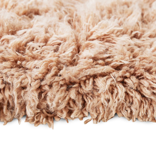 HKLiving Fluffy tapijt zacht roze 200 x 300
