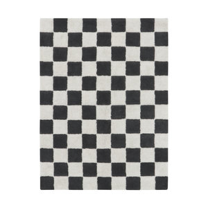 Lorena Canals Kitchen tiles tapis lavable dark grey Lorena Canals Kitchen tiles tapis lavable dark grey