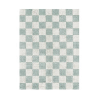 Kitchen tiles wasbaar tapijt blue sage