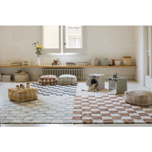Lorena Canals Kitchen tiles wasbaar tapijt blue sage
