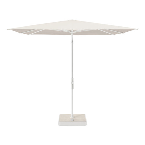 Glatz Twist parasol mast mat wit stof 453 vanilla