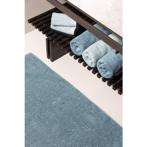 Clarysse Florence badmat mineraalblauw 60 x 100