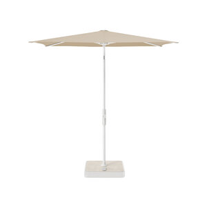 Glatz Twist parasol mast mat wit stof 422 cream