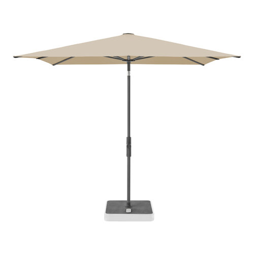 Glatz Twist parasol mast antraciet stof 422 cream