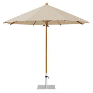 Glatz Teakwood parasol tissu cream 422