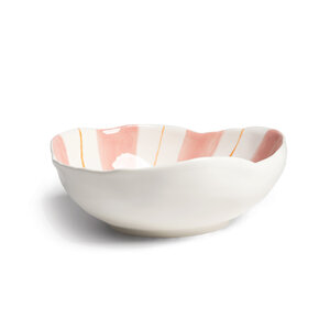 &Klevering Ray bowl pink large
