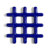 Grid potonderzetter blauw