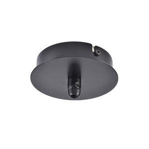 SLV rosace de plafond 1 sortie ronde noire incl. dispositif de décharge SLV rosace de plafond 1 sortie ronde noire incl. dispositif de décharge