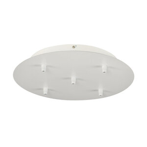 SLV rosace de plafond 5 sorties rondes blanche incl. dispositif de décharge SLV rosace de plafond 5 sorties rondes blanche incl. dispositif de décharge