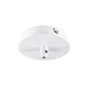 SLV rosace de plafond 1 sortie ronde blanche incl. dispositif de décharge SLV rosace de plafond 1 sortie ronde blanche incl. dispositif de décharge