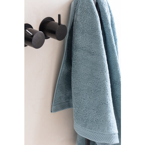 Clarysse Florence handdoek mineraalblauw 50 x 100