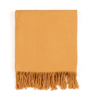 Torres Novas 1845 Santa Maria serviette de plage jaune moutarde 100 x 180