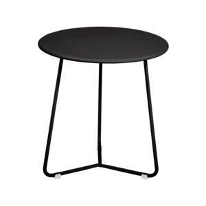 Fermob Cocotte bijzettafel réglisse metaal Ø 34,5 x H 36