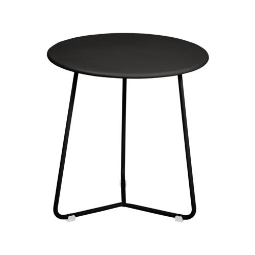 Fermob Cocotte bijzettafel réglisse metaal Ø 34,5 x H 36