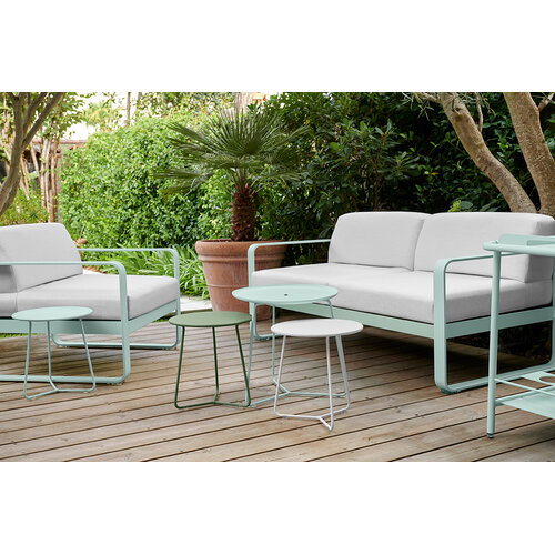 Fermob Cocotte bijzettafel réglisse metaal Ø 34,5 x H 36
