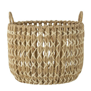 Bloomingville Kristel panier naturel en jacinthe d'eau M