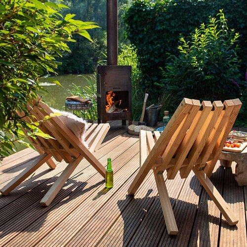 Weltevree Fieldchair loungestoel tuin