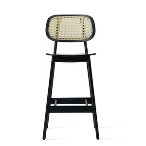 Vincent Sheppard Titus chaise haute en chêne teinté noir