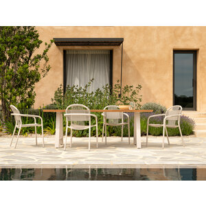 Vincent Sheppard Matteo table de jardin dune white