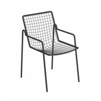 Rio R50 tuinstoel met armleuningen antique iron