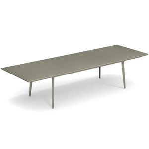 Emu Plus4 table de jardin extensible grey-green 220+110 x 90