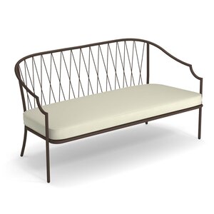 Emu Coussin d'assise pour banc de jardin Como écru