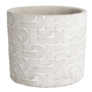 D&M Metric pot de fleurs gris Ø17cm