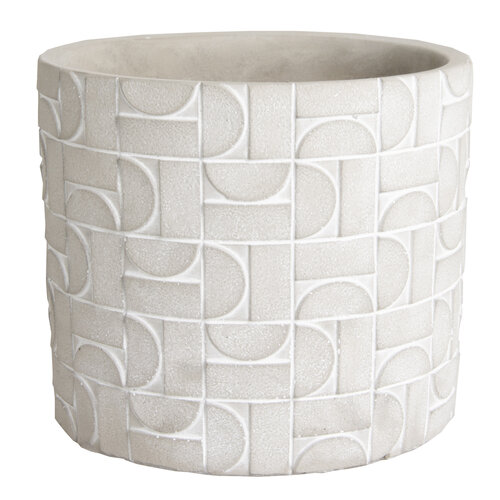 D&M Metric bloempot grijs Ø19,5cm D&M Metric bloempot grijs Ø19,5cm