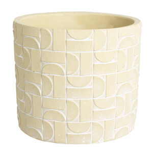 D&M Metric pot de fleurs beurre Ø15cm