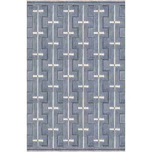 Layered Johanna tapis en laine sky blue Layered Johanna tapis en laine sky blue