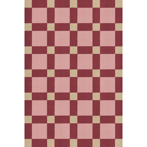 Layered Evelina Kroon tapis en jute plum punch Layered Evelina Kroon tapis en jute plum punch