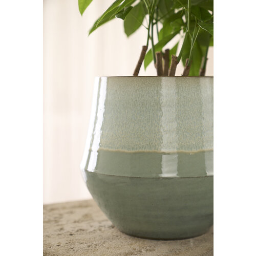 D&M Fusion bloempot munt  Ø17cm D&M Fusion bloempot munt  Ø17cm