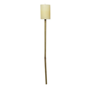 Broste Copenhagen Torche en bambou jaune