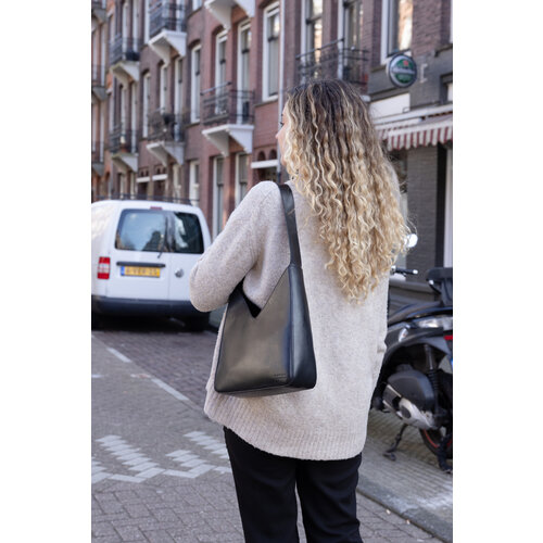 O My Bag Vicky handtas - klassiek leder zwart