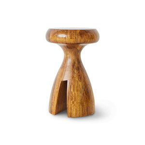 HKLiving Chestnut tabouret en bois