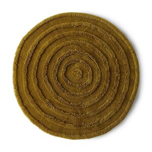 HKLiving Seaweed tapis rond en laine ø150