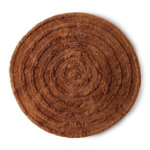 HKLiving Mahogany tapis rond en laine ø150
