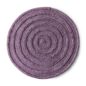 HKLiving Lilac rond tapijt wol ø150