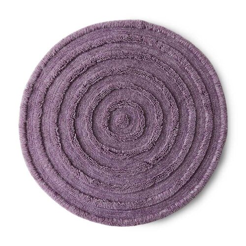 HKLiving Lilac rond tapijt wol ø150