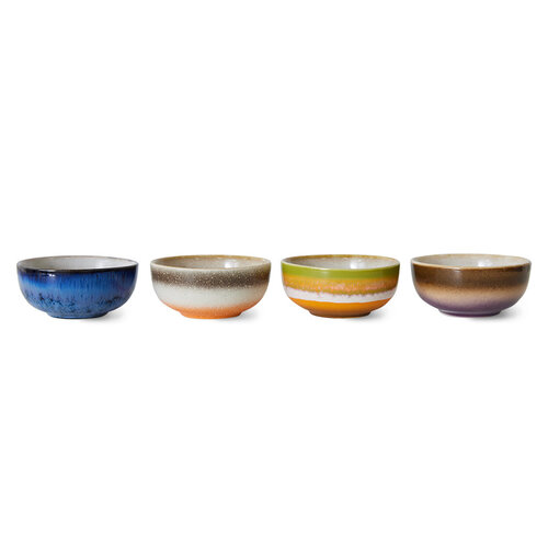 HKLiving 70’s XS bowls Sierra – set van 4