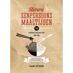 Livre de cuisine "Slimme eenpersoons maaltijden - Sam Stern" Livre de cuisine "Slimme eenpersoons maaltijden - Sam Stern"