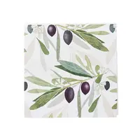 Olive servetten papier - pak van 20