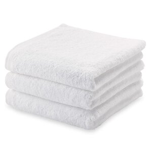 Aquanova London serviette blanche 55 x 100 lot de 3