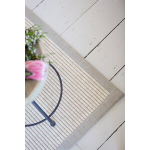 Wool & Wire Turin tapis blanc