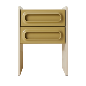 HKLiving Space table de nuit sage/cream