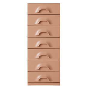 HKLiving Commode à 7 tiroirs blush