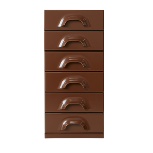 HKLiving Commode à 6 tiroirs chocolate