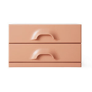 HKLiving Commode à 2 tiroirs blush