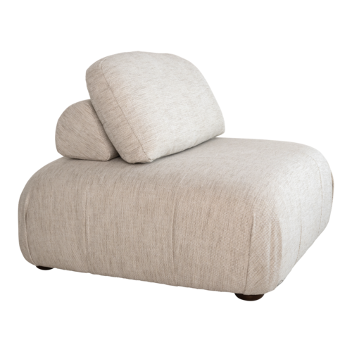 Urban Nature Culture Modulaire sofa naturel - 2 x 1 zit met losse armleuning TOONZAALMODEL Urban Nature Culture Modulaire sofa naturel - 2 x 1 zit met losse armleuning TOONZAALMODEL