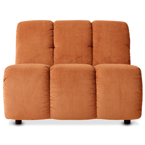 HKLiving Wave sofa element midden